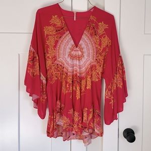 Free People Sunset Dreams Tunic. XS